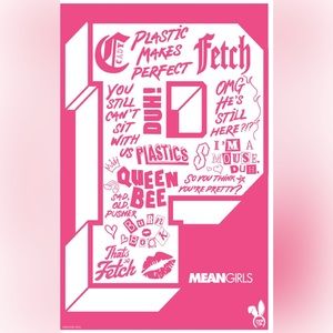 Mean Girls exclusive collector's print